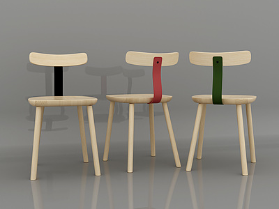 3d餐椅模型