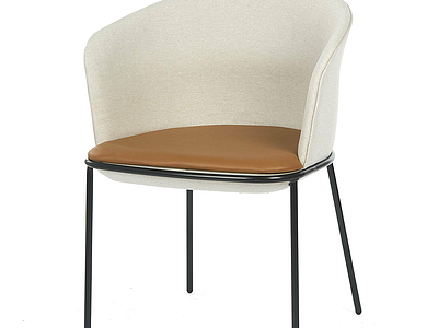 3d餐椅子休闲椅子模型
