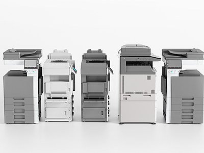 3d现代打印机模型