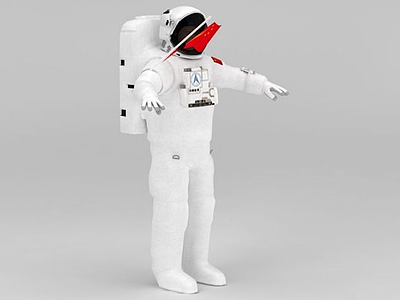 3d宇航员模型