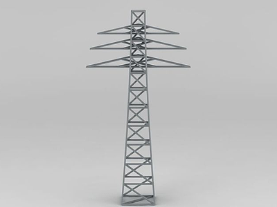 3d信号塔模型