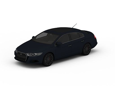 微型汽车模型3d模型