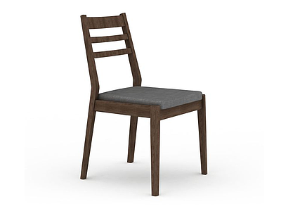 3d<font class='myIsRed'>中式</font>实木餐椅免费模型