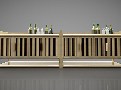 餐桌柜模型3d模型