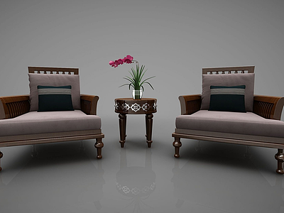 沙发椅子模型3d模型