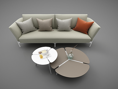 休闲沙发模型3d模型