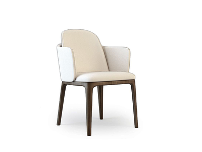 现代休闲椅单人椅模型3d模型