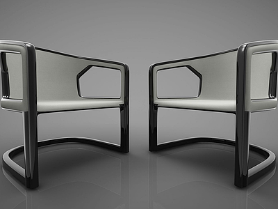 新中式风格椅子模型