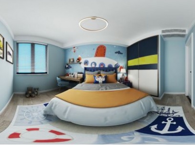 儿童卧室模型3d模型