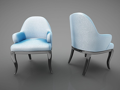 3d创意餐椅子模型