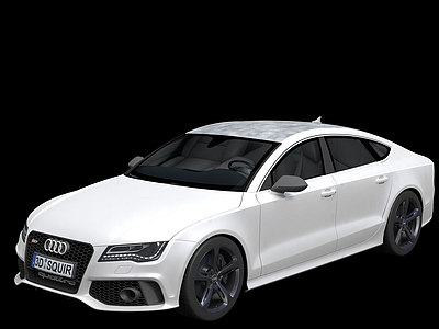 ﻿奥迪 RS7(Audi RS7)模型3d模型