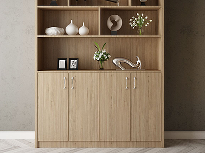家具饰品组合装饰柜模型3d模型