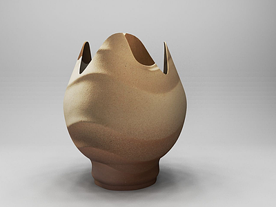 创意陶艺品摆件3d模型
