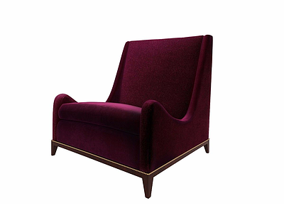 3d现代沙发椅模型