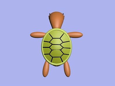 乌龟先生模型