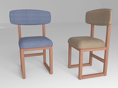 简约椅子3d模型