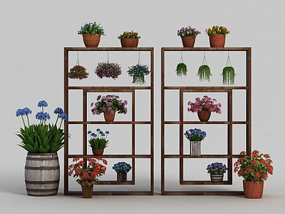 植物装扮模型3d模型
