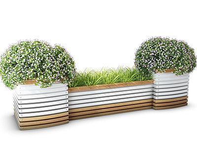 园林景观模型3d模型