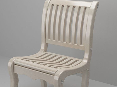 实木椅子3d模型