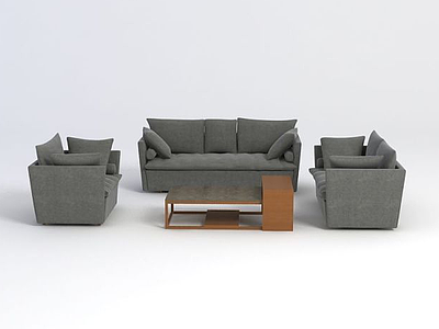 COSO沙发组合3d模型
