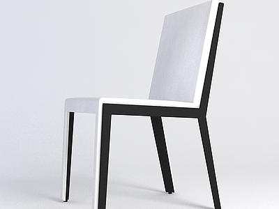 简约单椅模型3d模型