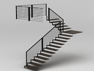3d工作室楼梯免费模型