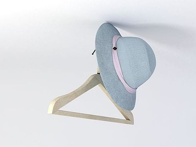 3d女士夏季帽子模型