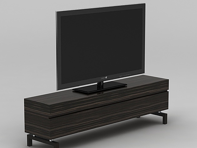 3d现代电视柜免费模型