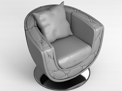 旋转沙发椅模型3d模型