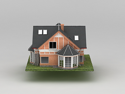 3d别墅免费模型