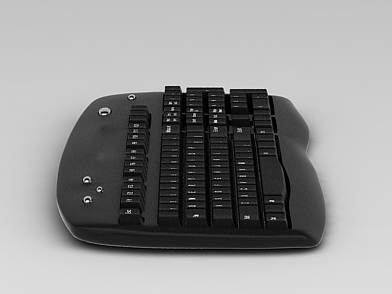 电脑键盘模型3d模型