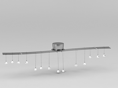 3d餐厅装饰灯免费模型