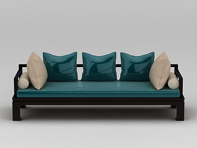 3d中式沙发免费模型