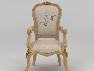 法式雕花椅子