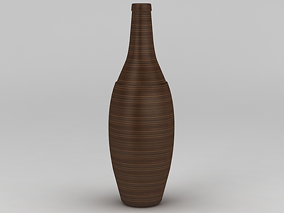 3d个性花瓶模型