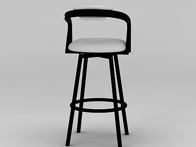 时尚高脚椅模型3d模型