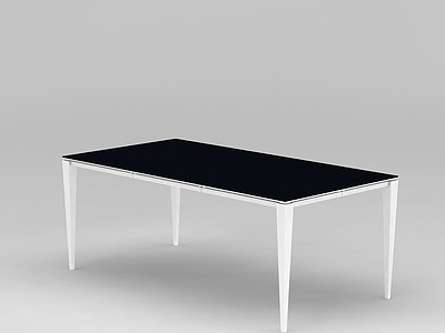 简约桌子模型
