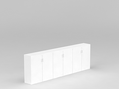 室内衣柜模型3d模型