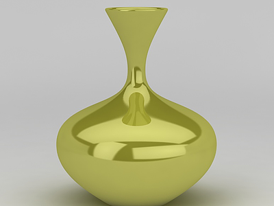 3d现代花瓶免费模型