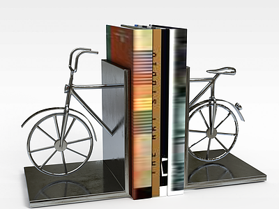 创意自行车模型3d模型
