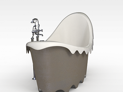 高档浴缸模型3d模型