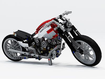 摩托车模型3d模型