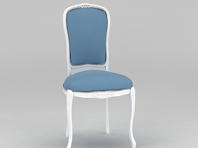 现代简欧餐椅模型