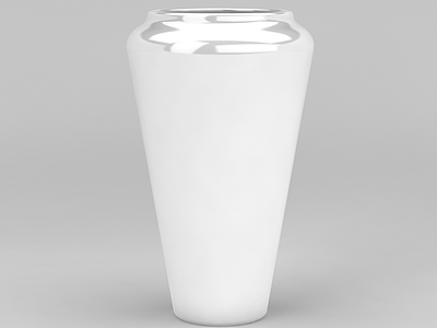 3d玻璃钢大花瓶免费模型