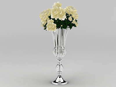 客厅装饰花瓶模型3d模型