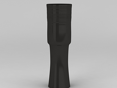 室内黑色装饰花瓶模型3d模型