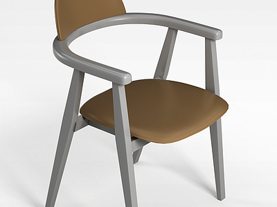 3d时尚北欧椅子模型