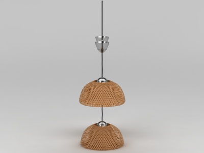 现代时尚家用餐厅吊灯模型3d模型
