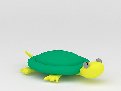 3d<font class='myIsRed'>玩偶</font>儿童玩具乌龟免费模型