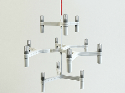 北欧创意吊灯模型3d模型
